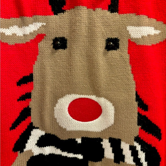 Viottiset Women's Ugly Christmas Sweater Vest/Jumper - Picture 3 of 5